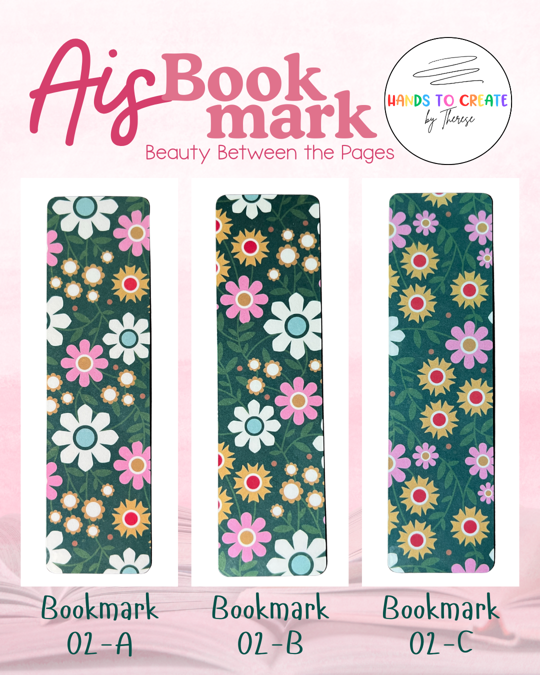 AisBookmarks - Blooms Booksmarks For Booklovers