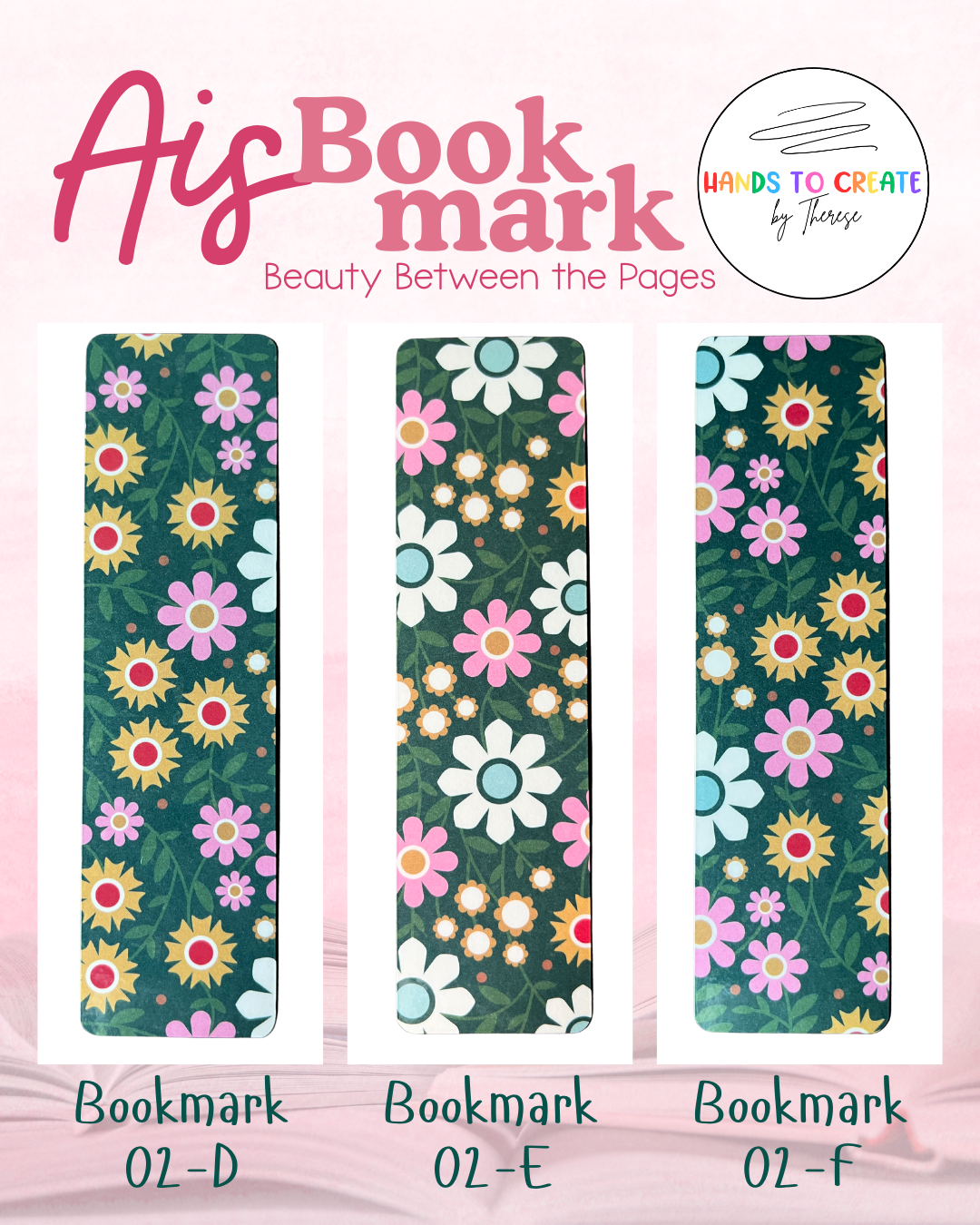 AisBookmarks - Blooms Booksmarks For Booklovers