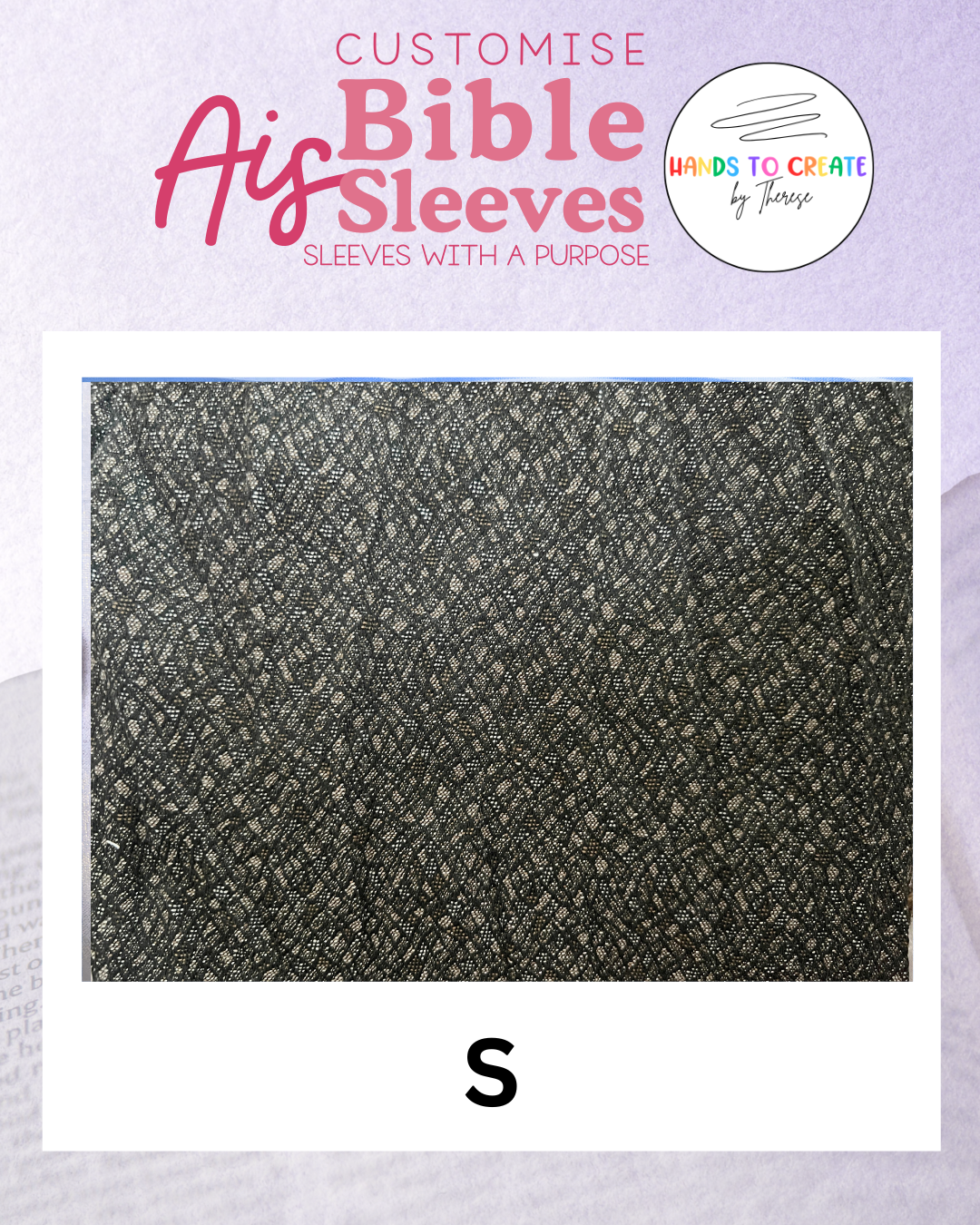 Ais Bible Sleeves - Sleeves with a Purpose - Custom Bible Sleeves