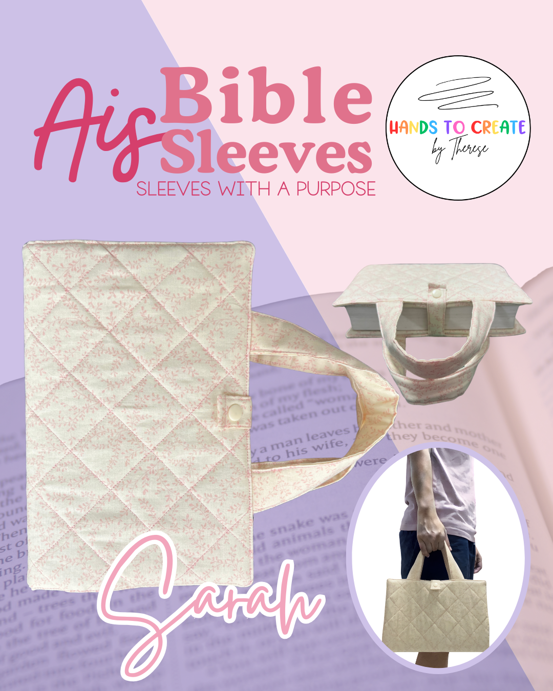 Ais Bible Sleeves - Sleeves with a Purpose - For Handbound Spirit-Filled Bible