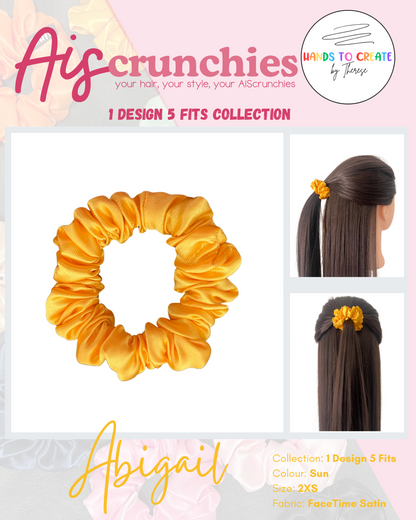 AiScrunchies, 1Design 5Fits Collection - 2XL, XL, REGULAR, MINI, 2XS