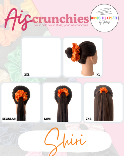 AiScrunchies, 1Design 5Fits Collection - 2XL, XL, REGULAR, MINI, 2XS