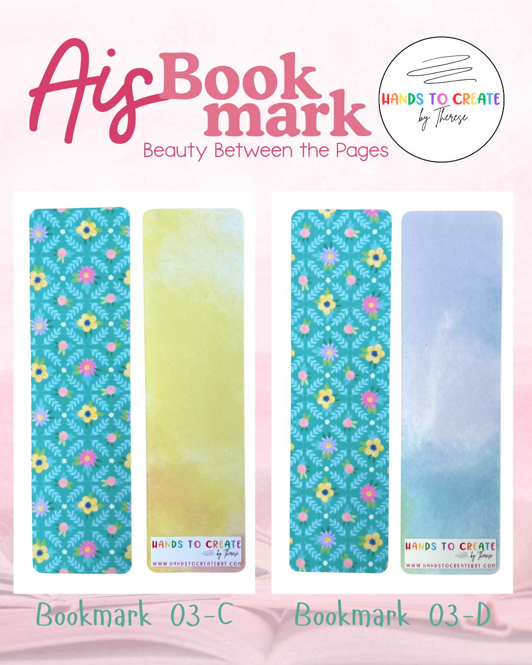 AisBookmarks - Blooms Booksmarks For Booklovers