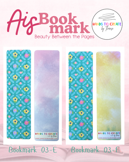 AisBookmarks - Blooms Booksmarks For Booklovers