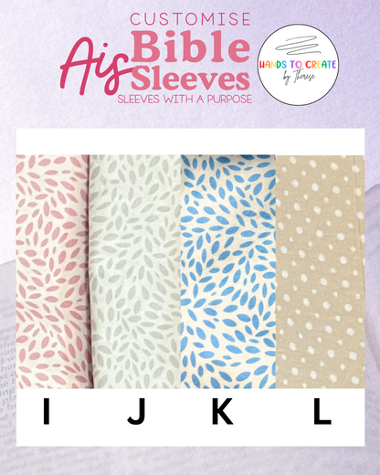 Custom Bible Sleeves