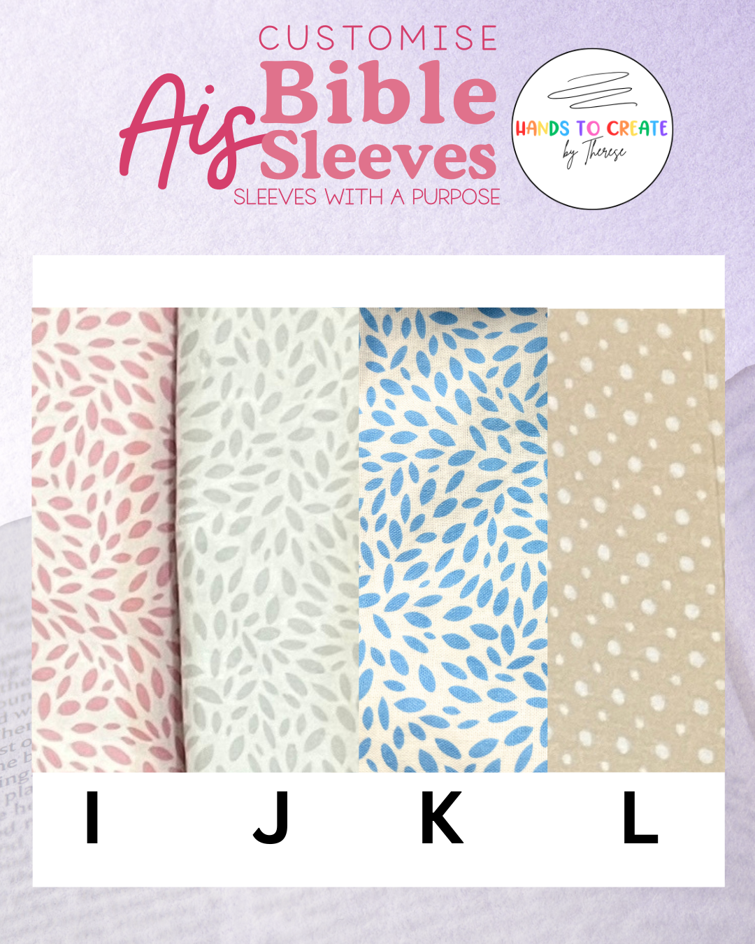 Custom Bible Sleeves