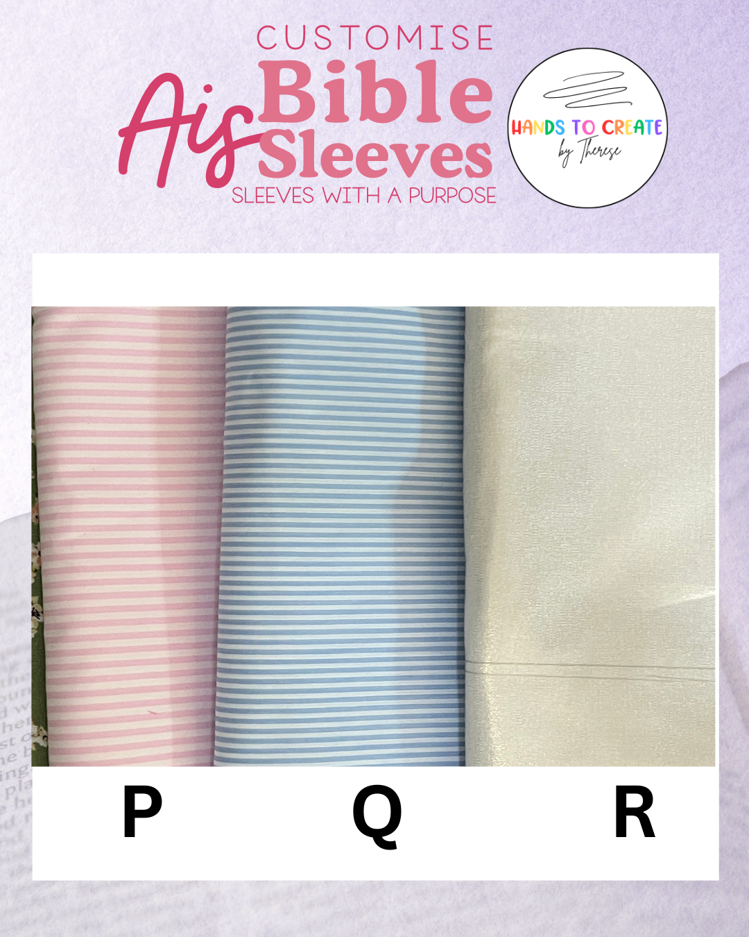Custom Bible Sleeves