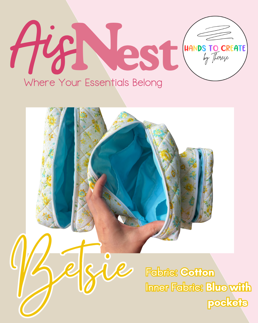 AisNest - Make Up / Boxy Bag