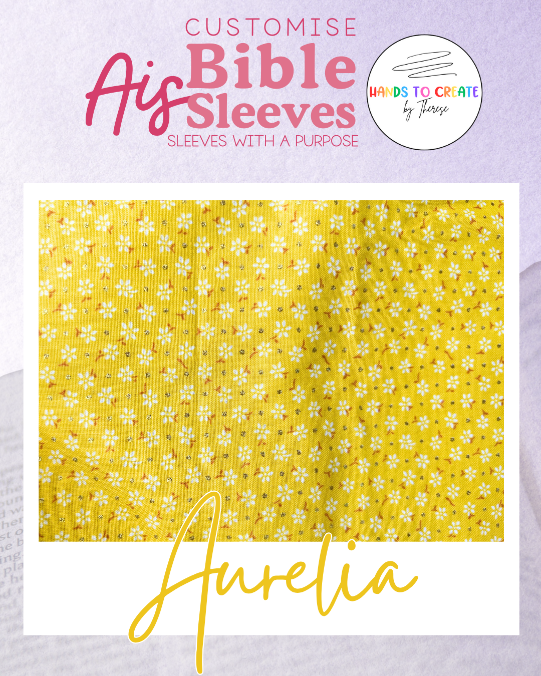 Ais Bible Sleeves - Sleeves with a Purpose - Custom Bible Sleeves