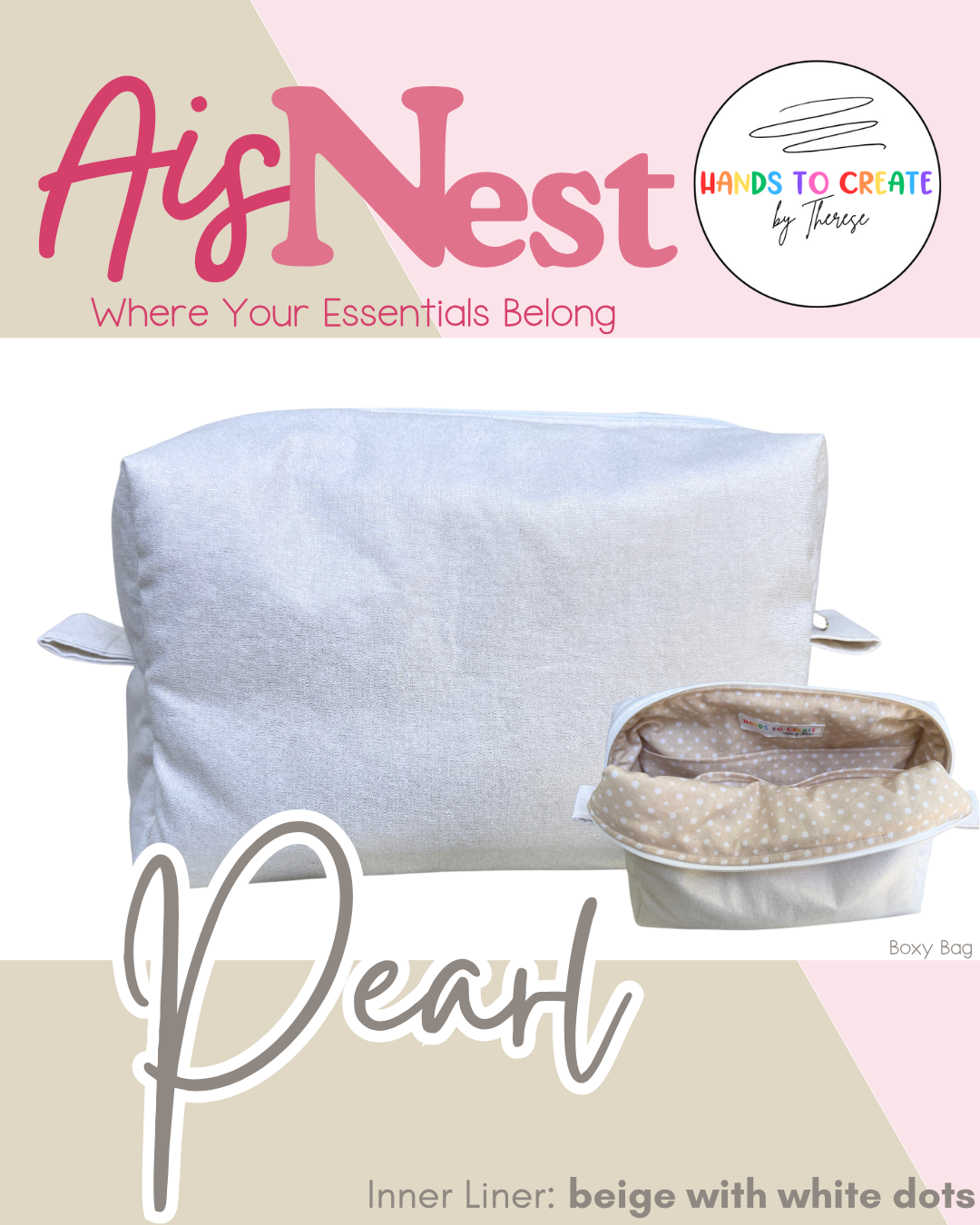 AisNest - Make Up / Boxy Bag