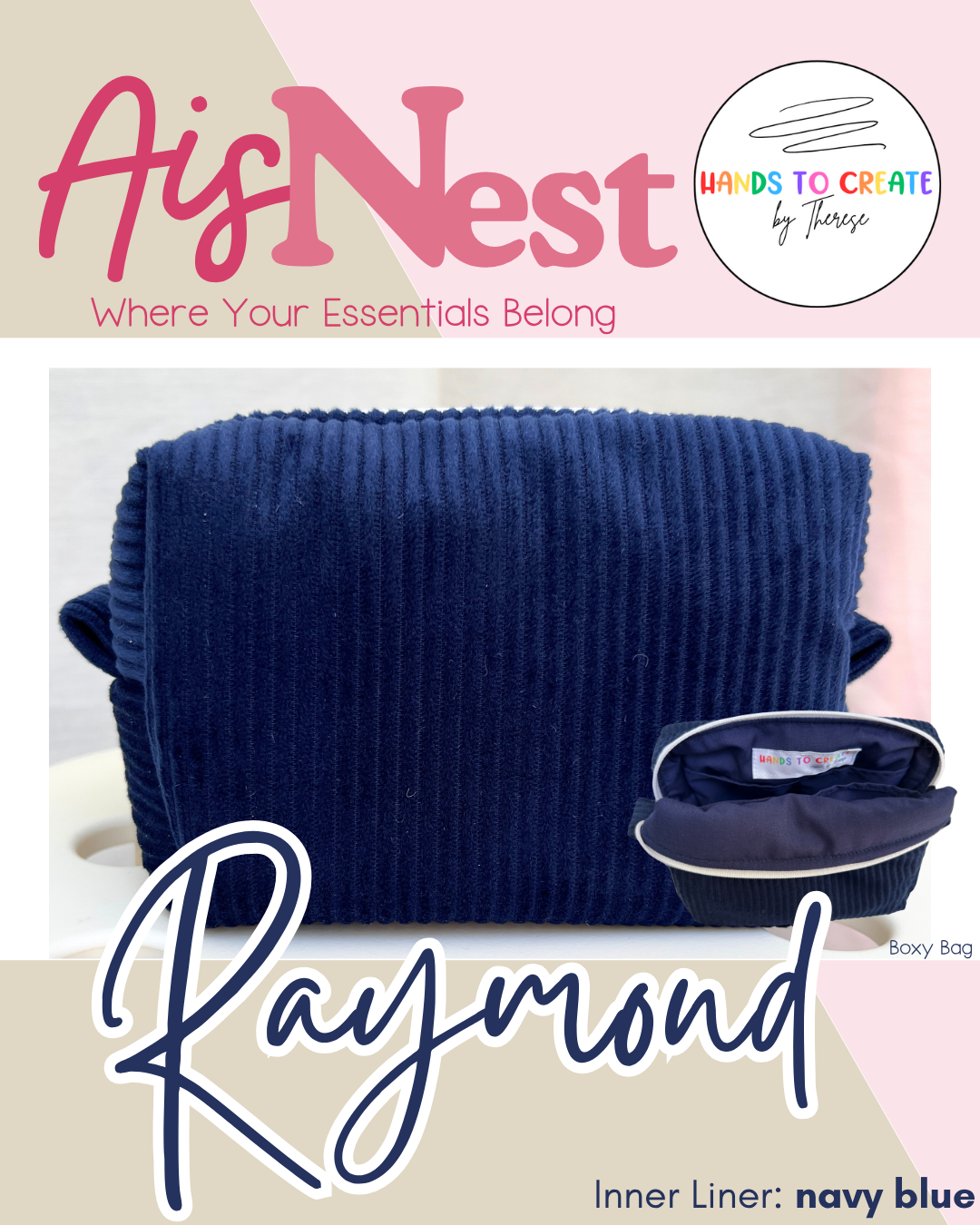 AisNest - Make Up / Boxy Bag