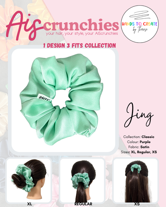 AiScrunchies, 1Design 3Fits Collection - Small, Medium, Large