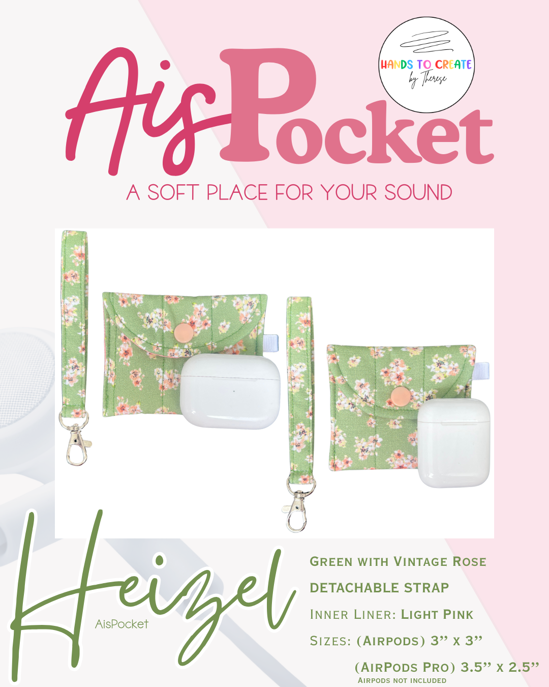 AisPocket - AirPod & Other Earbud Mini Pouch