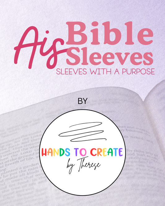 Ais Bible Sleeves - Sleeves with a Purpose - For Handbound Spirit-Filled Bible