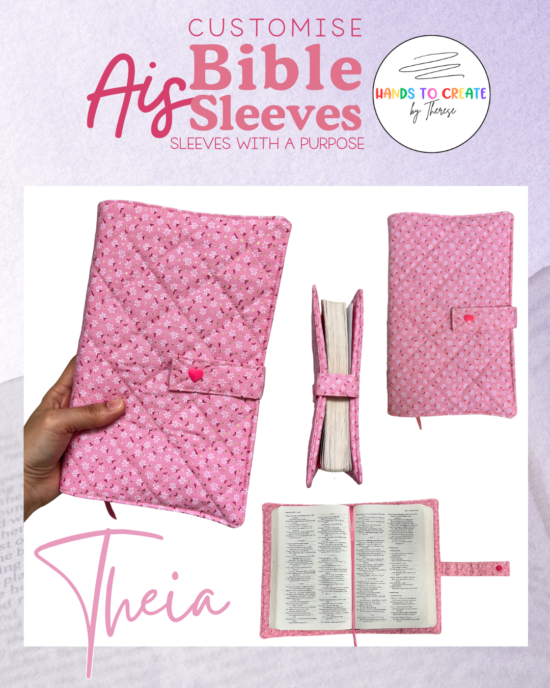 Ais Bible Sleeves - Sleeves with a Purpose - Custom Bible Sleeves