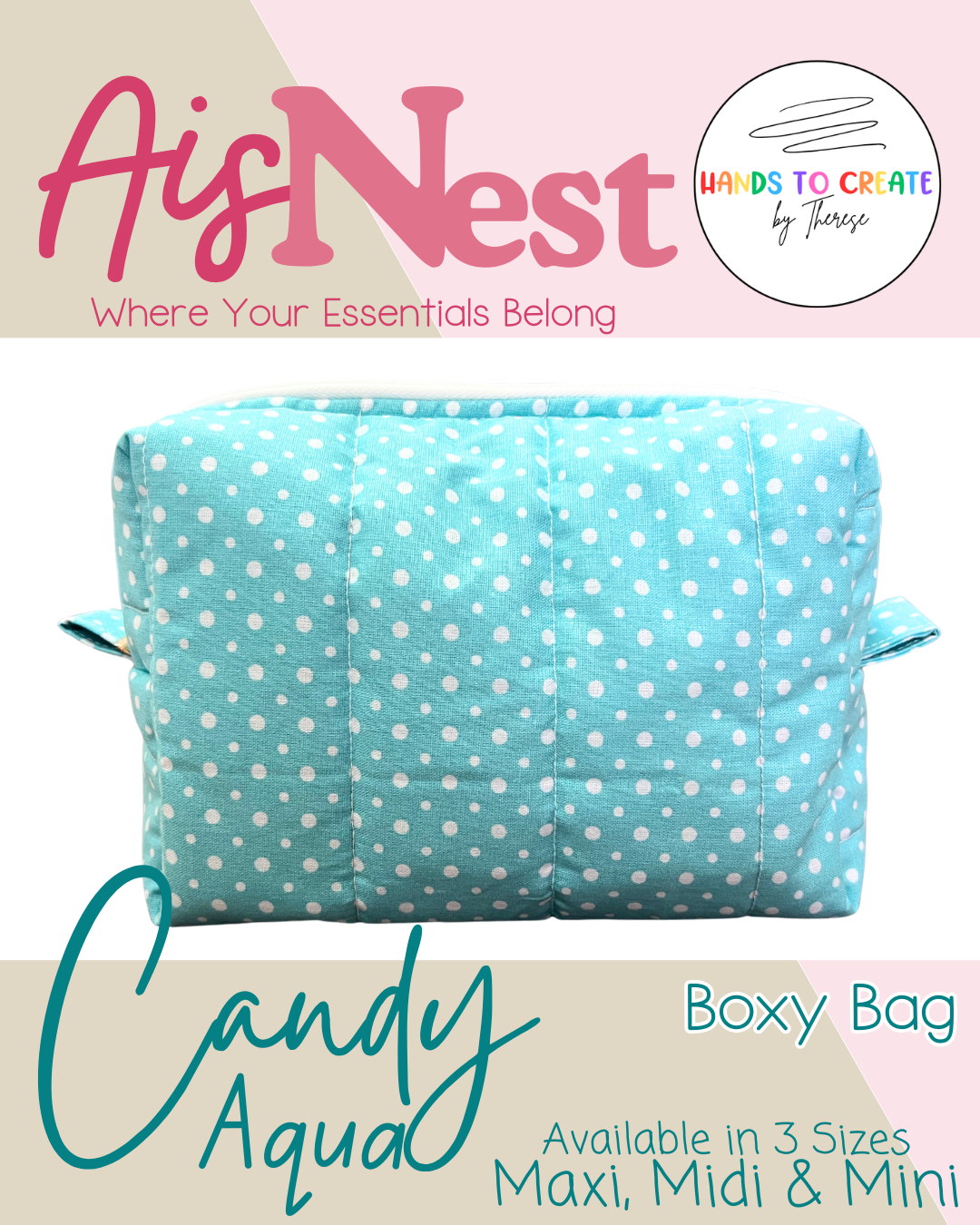 AisNest - Make Up / Boxy Bag