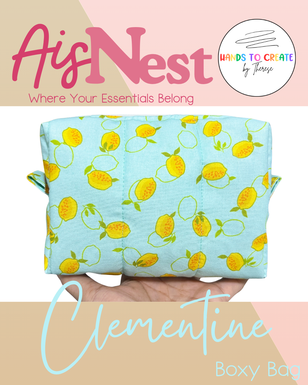 AisNest - Make Up / Boxy Bag