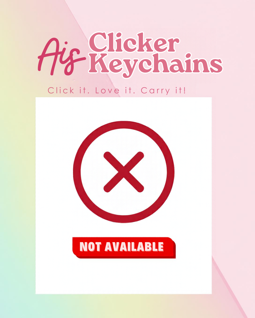 Ais Clicker Keychains