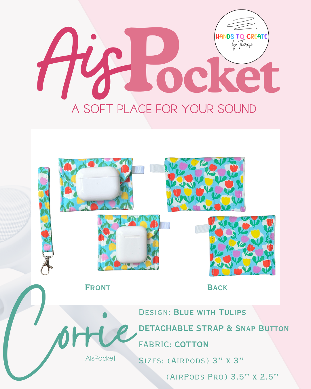 AisPocket - AirPod & Other Earbud Mini Pouch