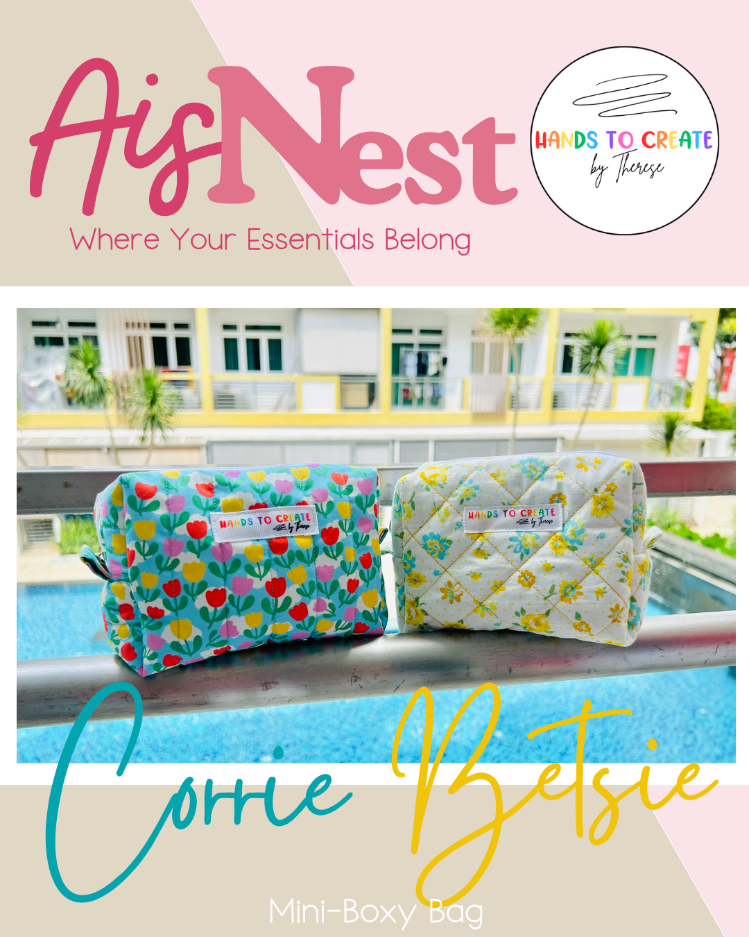 AisNest - Make Up / Boxy Bag