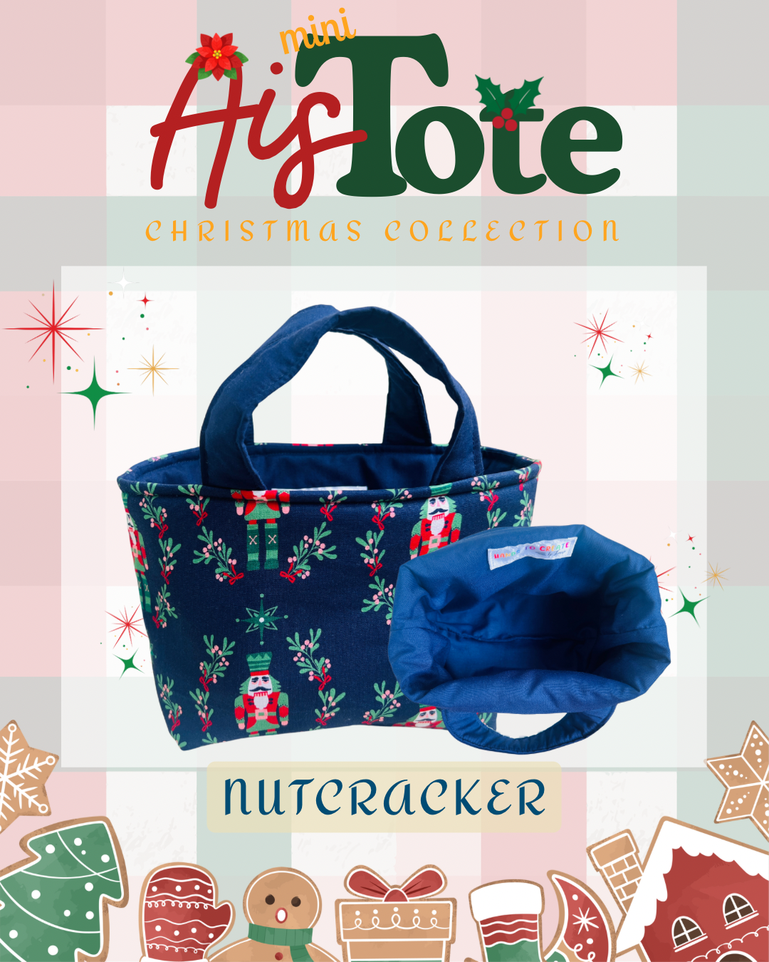 Ais Mini Totes - Christmas Collection