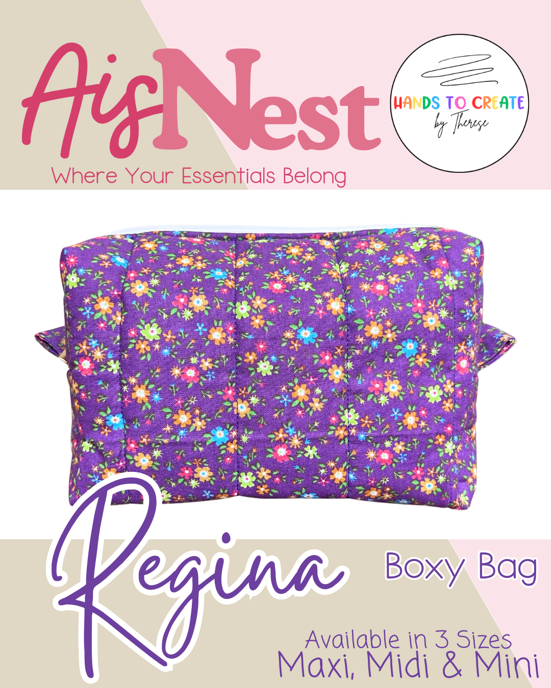 AisNest - Make Up / Boxy Bag