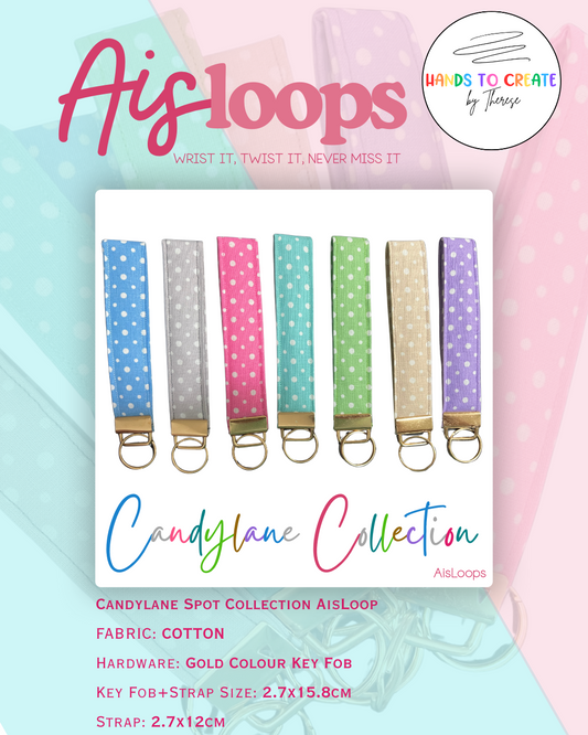 AisLoop - Key Fob, Wristlet, Keychain