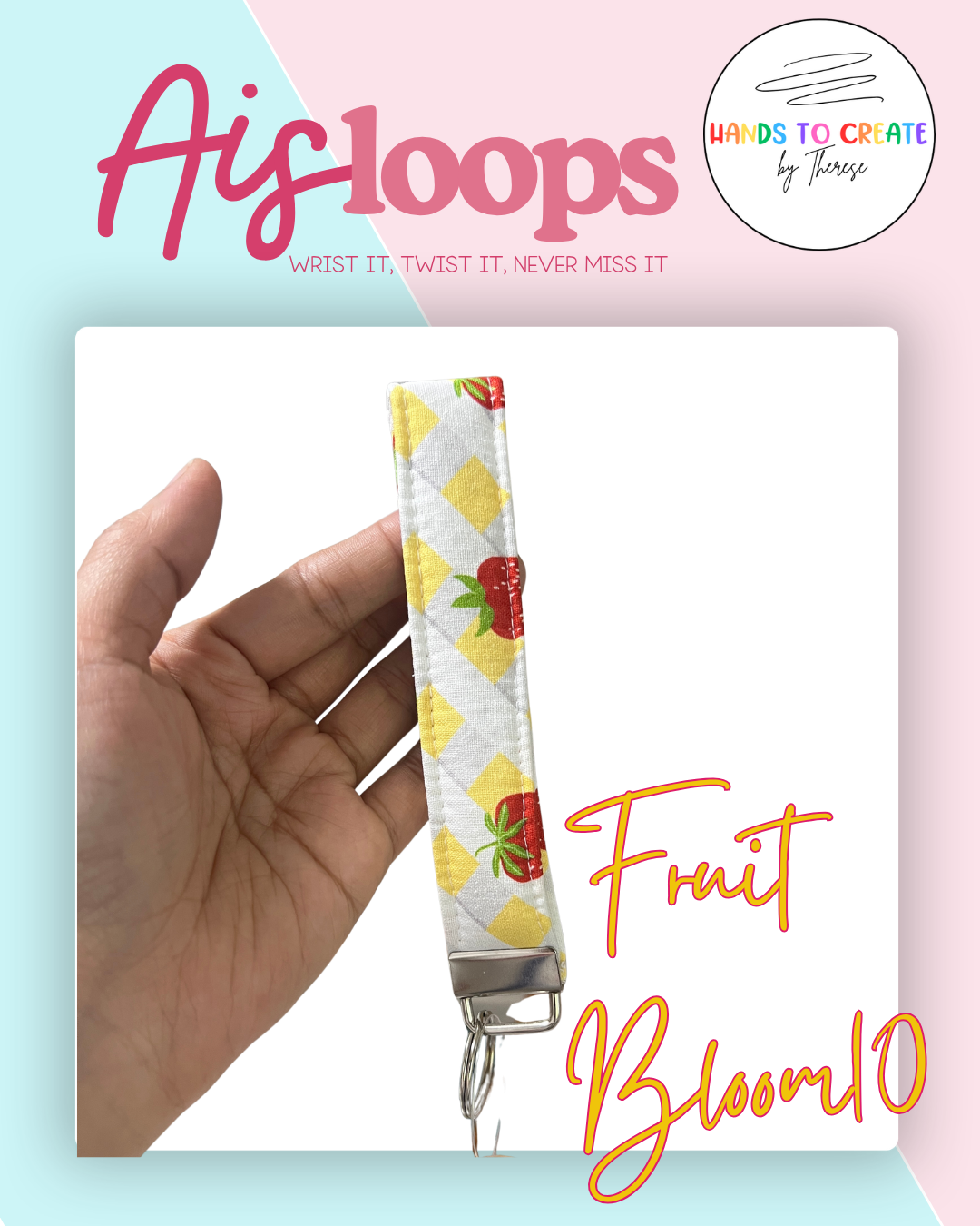 AisLoop - Key Fob, Wristlet, Keychain