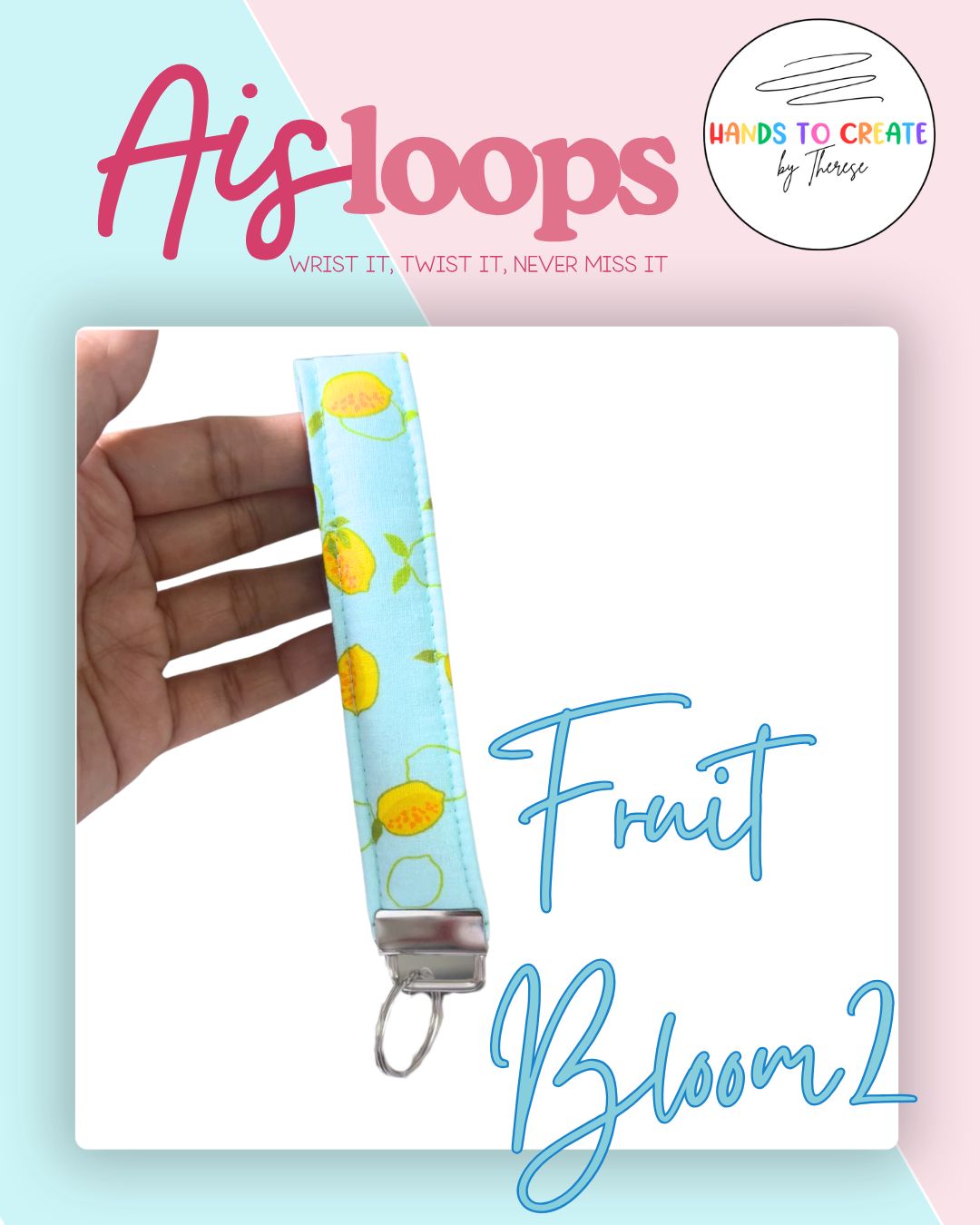 AisLoop - Key Fob, Wristlet, Keychain