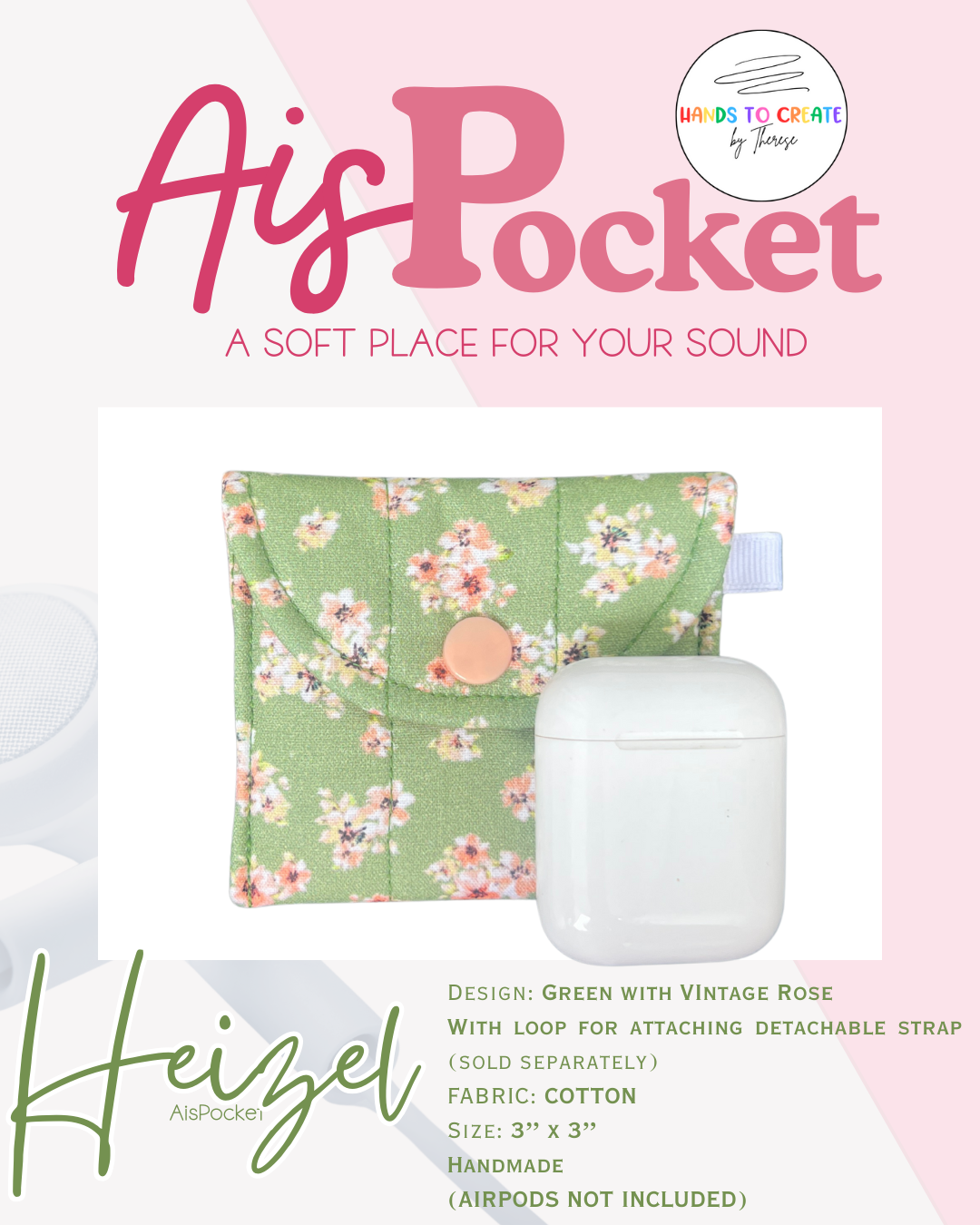 AisPocket - AirPod & Other Earbud Mini Pouch