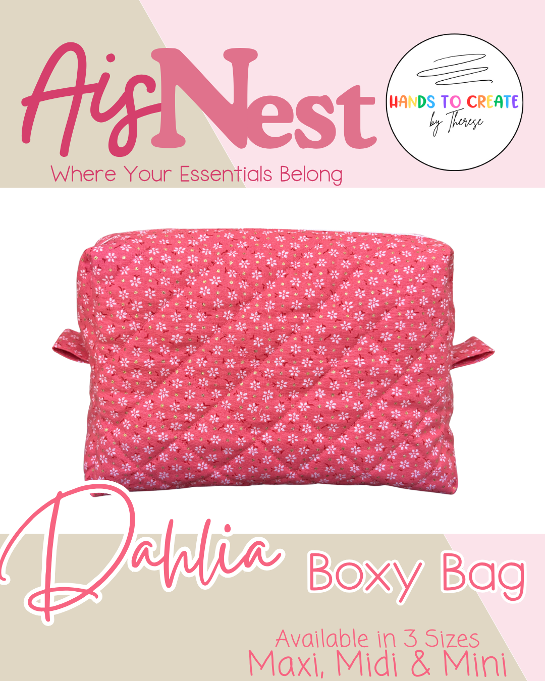 AisNest - Make Up / Boxy Bag