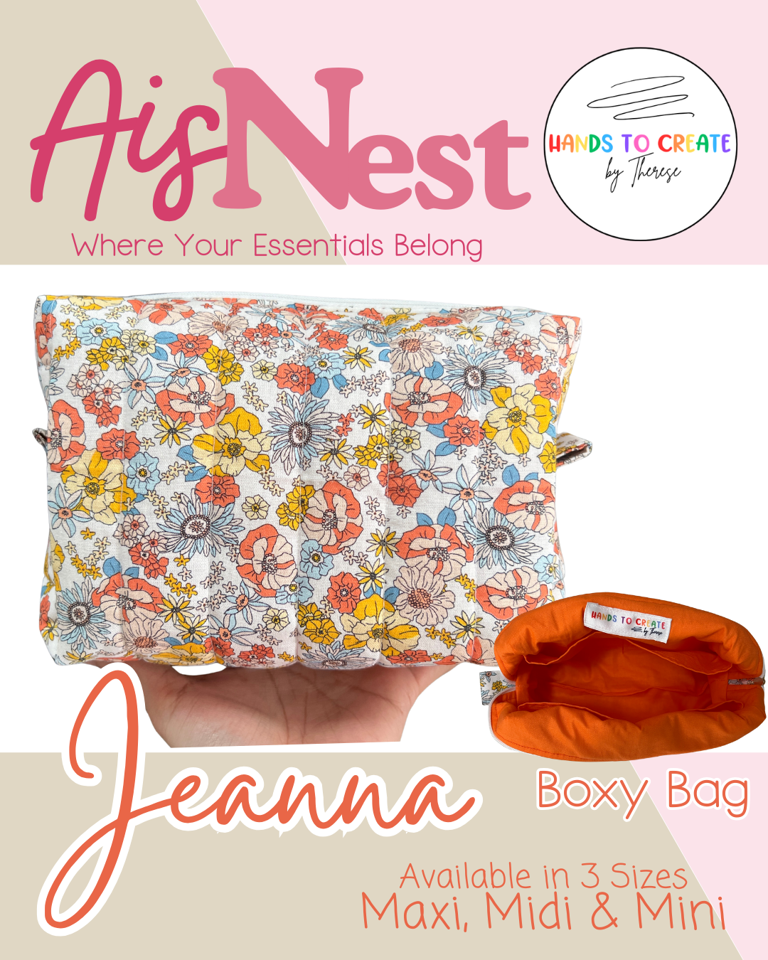 AisNest - Make Up / Boxy Bag