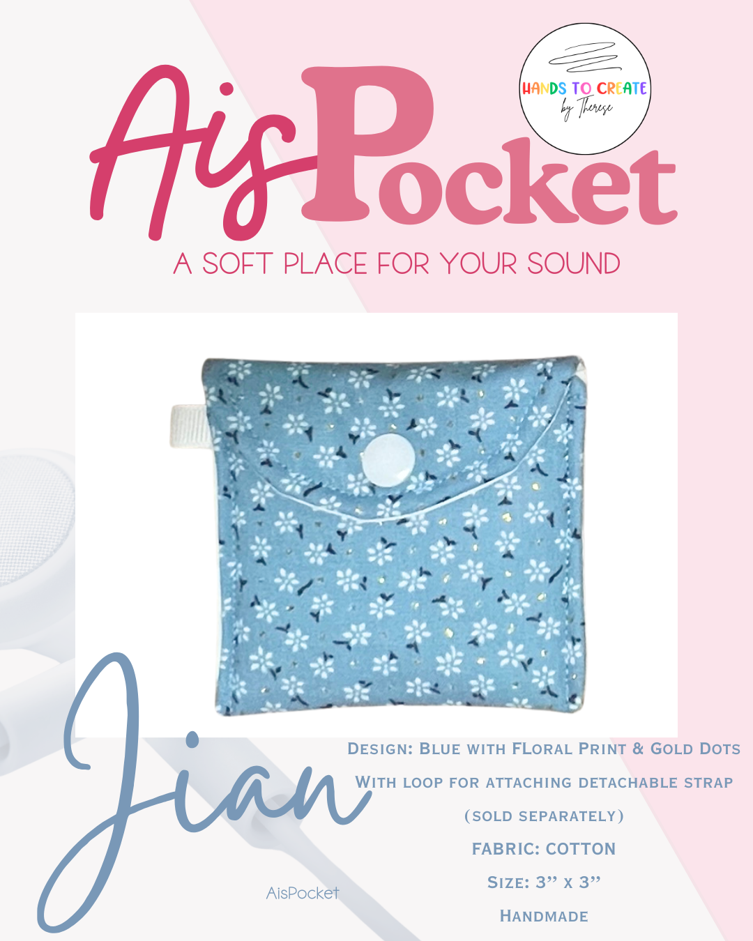 AisPocket - AirPod & Other Earbud Mini Pouch