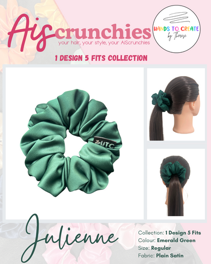 AiScrunchies, 1Design 5Fits Collection - 2XL, XL, REGULAR, MINI, 2XS