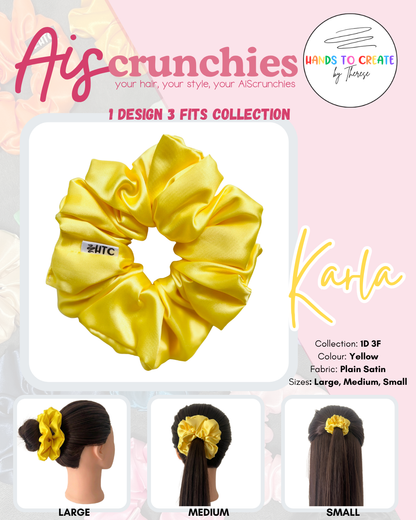 AiScrunchies, 1Design 3Fits Collection - Small, Medium, Large