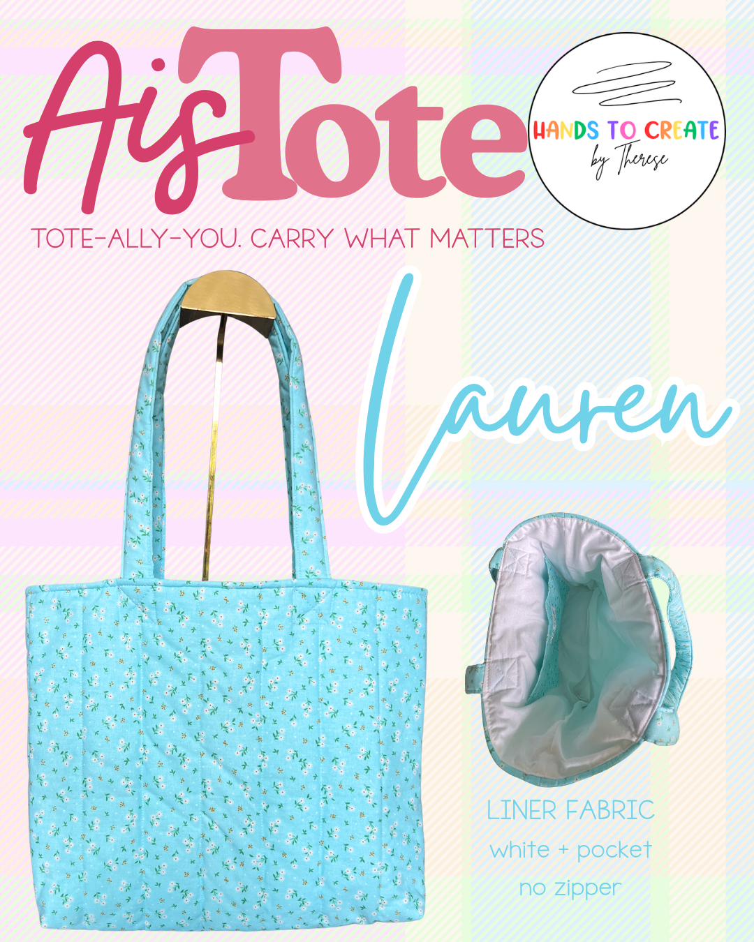 AisTote - Tote-Ally-You. Carry What Matters - Tote Bags
