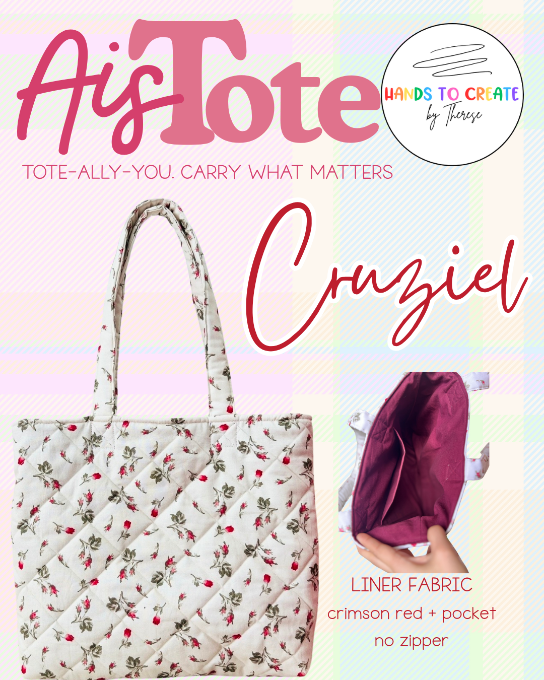 AisTote - Tote-Ally-You. Carry What Matters - Tote Bags