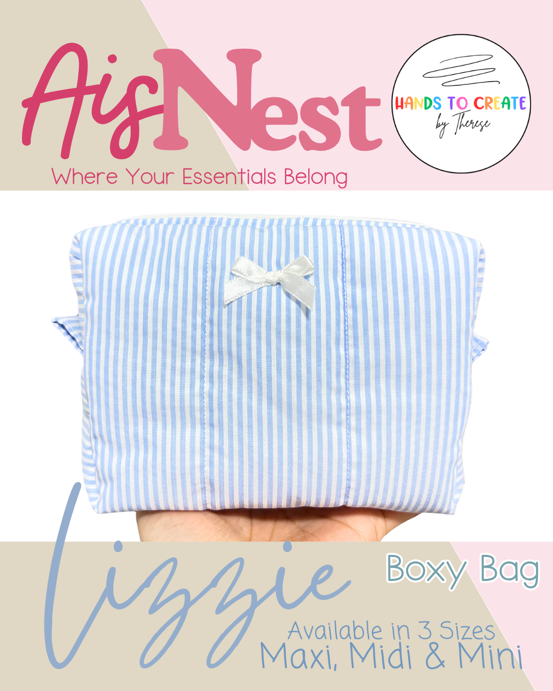AisNest - Make Up / Boxy Bag
