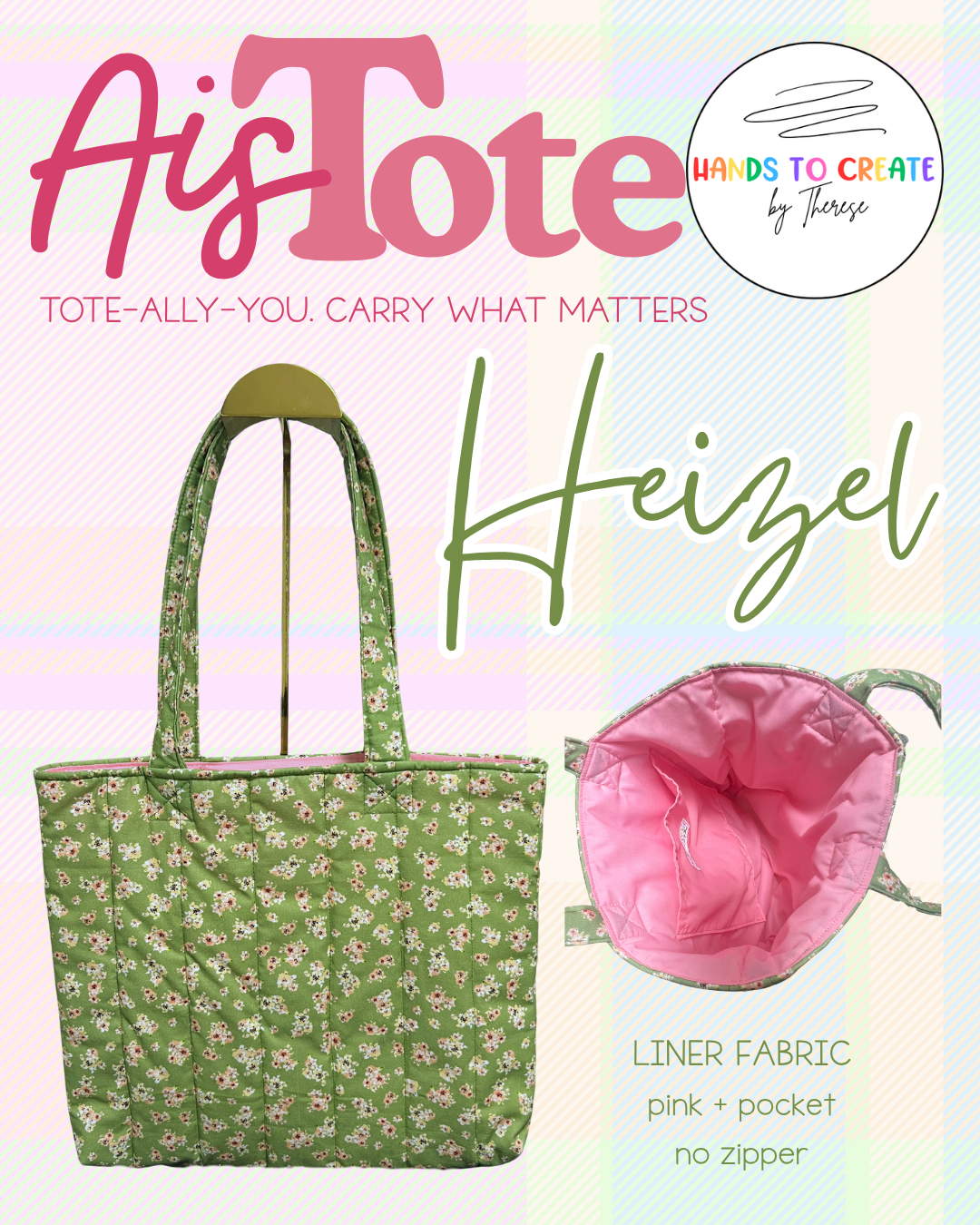 AisTote - Tote-Ally-You. Carry What Matters - Tote Bags