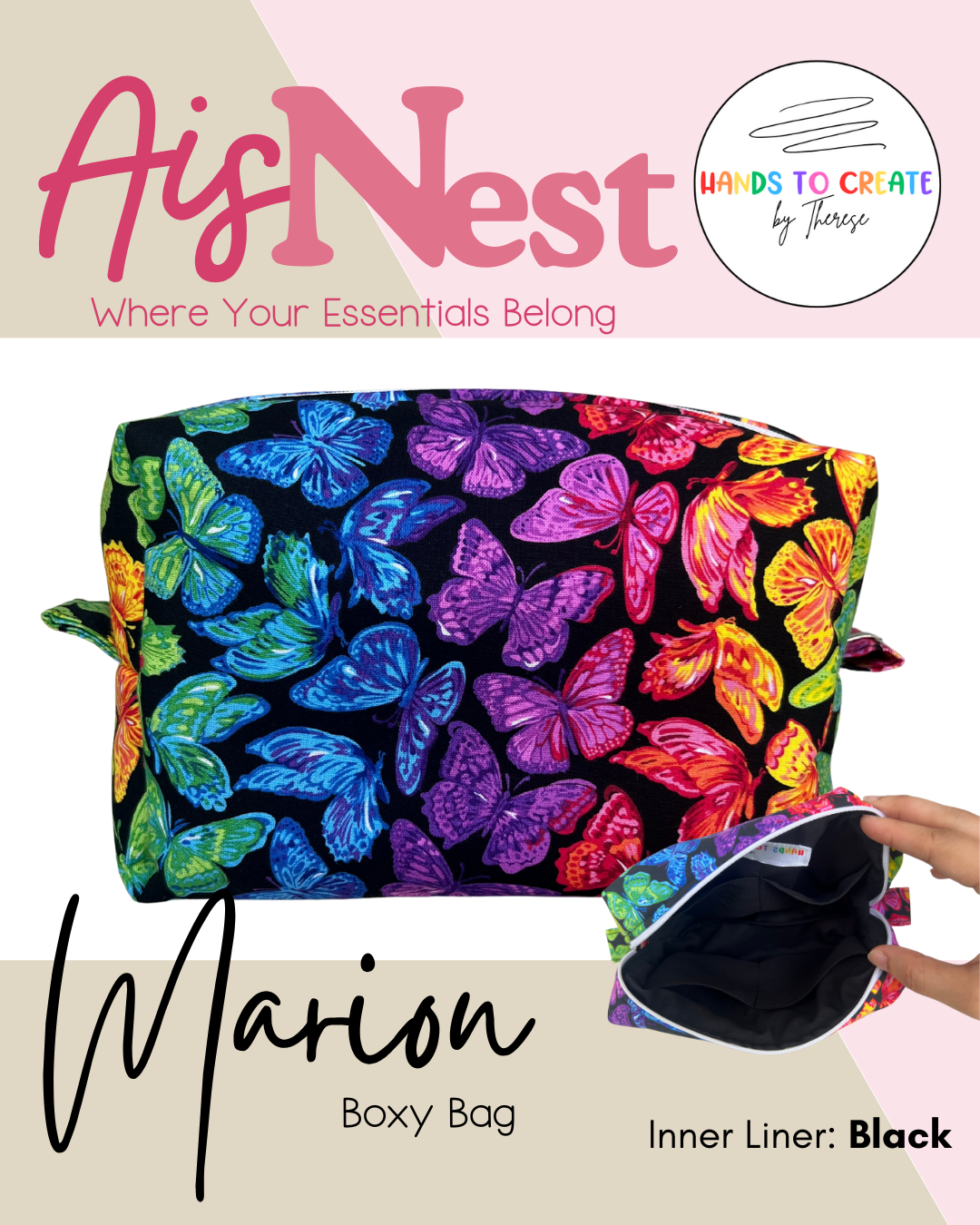 AisNest - Make Up / Boxy Bag