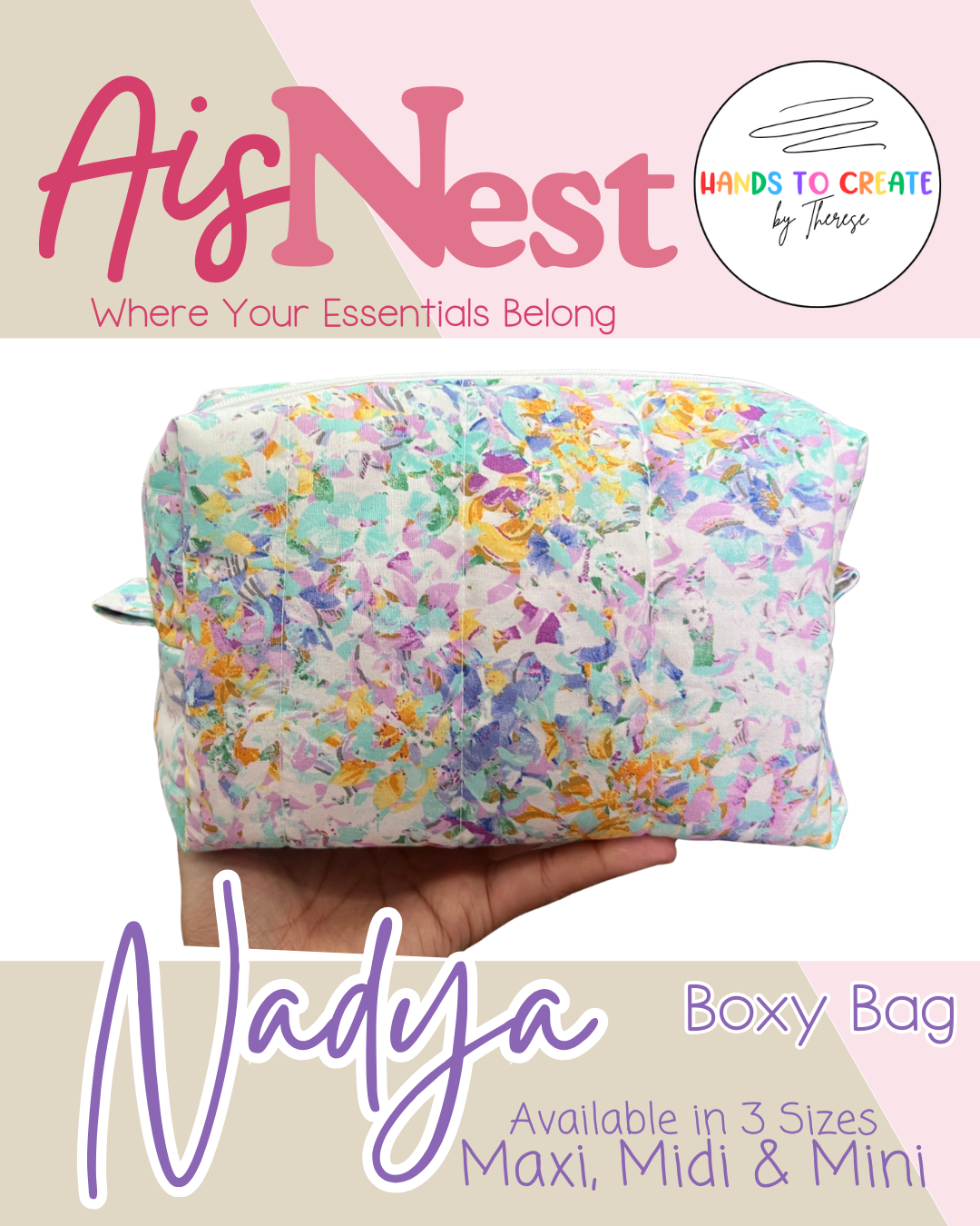 AisNest - Make Up / Boxy Bag