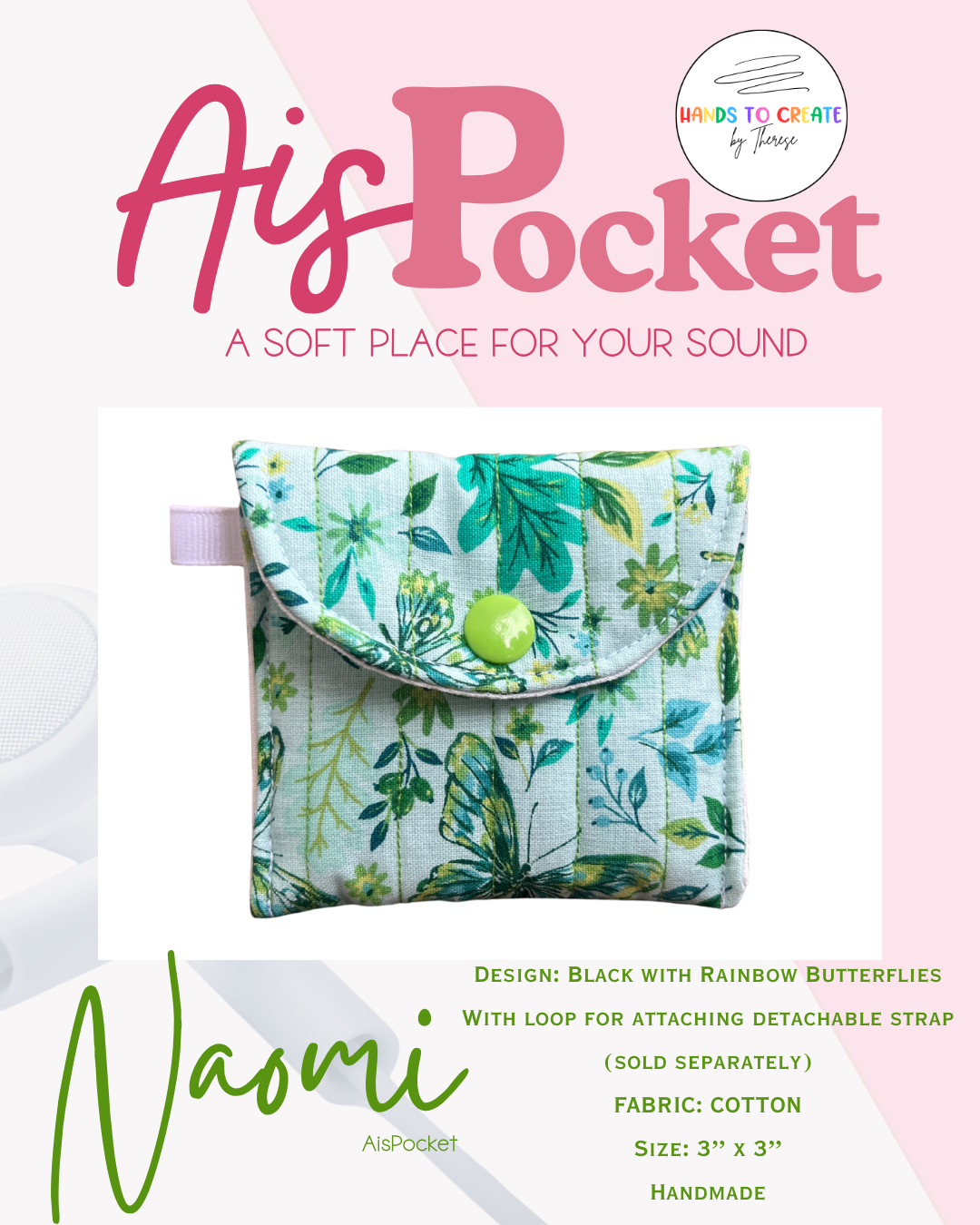 AisPocket - AirPod & Other Earbud Mini Pouch