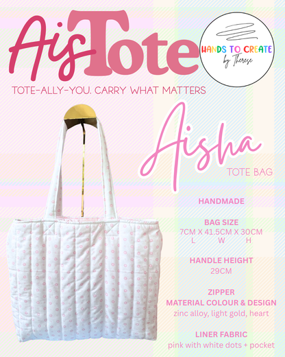 AisTote - Tote-Ally-You. Carry What Matters - Tote Bags
