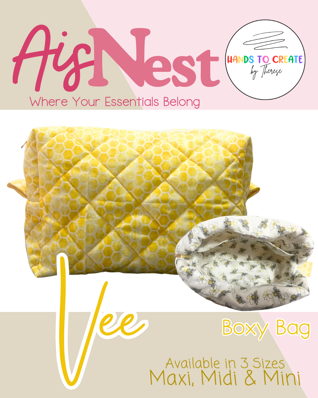 AisNest - Make Up / Boxy Bag