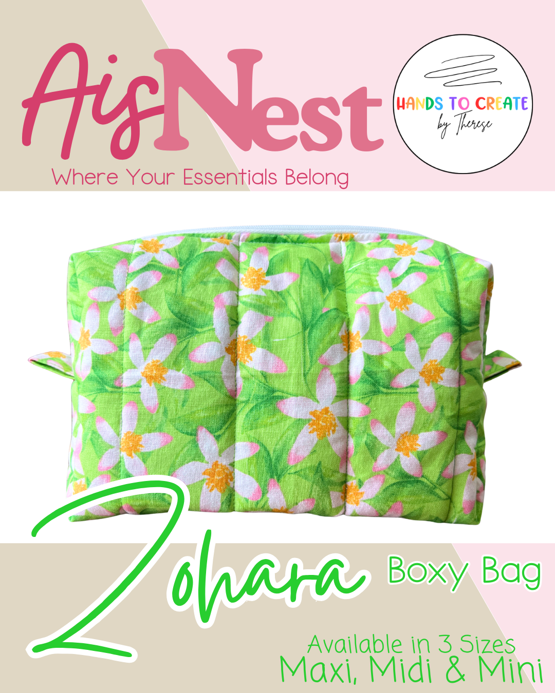 AisNest - Make Up / Boxy Bag