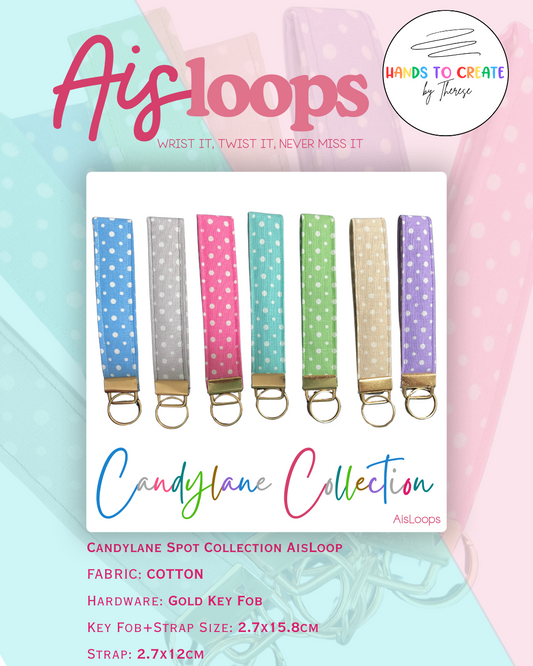 AisLoop - Key Fob, Wristlet, Keychain