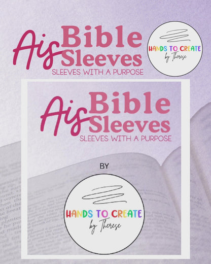 Ais Bible Sleeves - Sleeves with a Purpose - For Handbound Spirit-Filled Bible