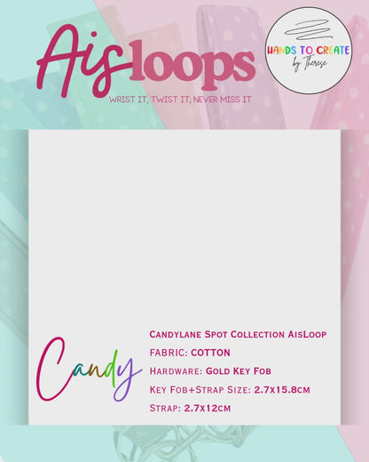 AisLoop - Key Fob, Wristlet, Keychain